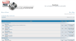 Desktop Screenshot of powerforum.dk